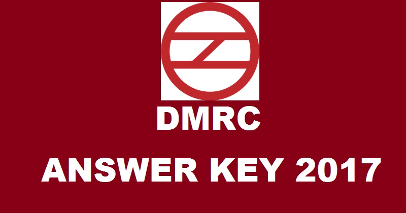 DMRC Official Answer Key 2017 Cutoff Marks For Maintainer CRA JE February Exam Download @ www.delhimetrorail.com