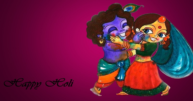 Happy Holi Radha Krsihna HD Images Wallpapers| Holi 2017 Lord Krishna
