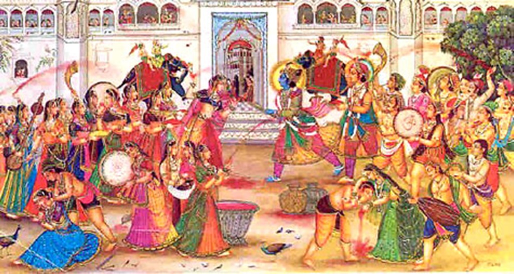 holi 2017 radha krishna image