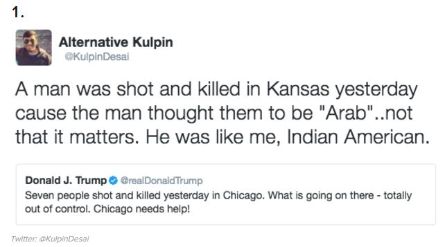 indian tweets about life in america