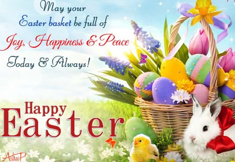 Happy Easter 2017 Wishes SMS Greetings Messages Status Updates For FB