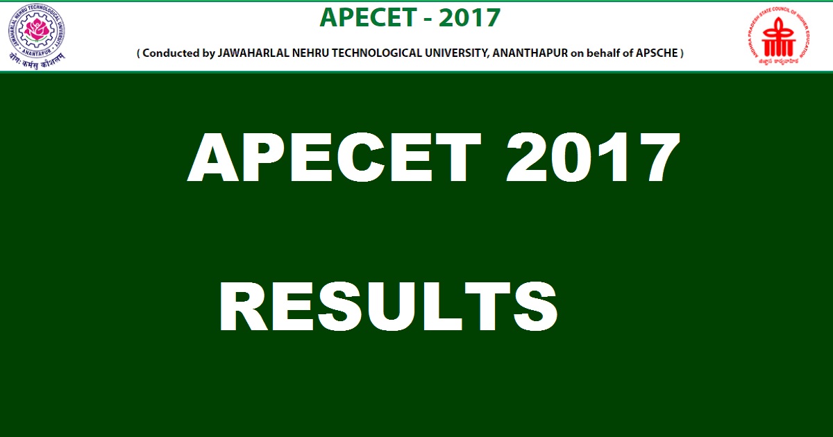 AP ECET Results 2017 Ranks @ sche.ap.gov.in - manabadi.com AP ECET Result Rank Card On 15th May
