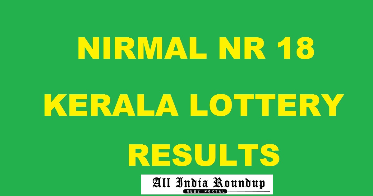 Nirmal NR 18 Results Live