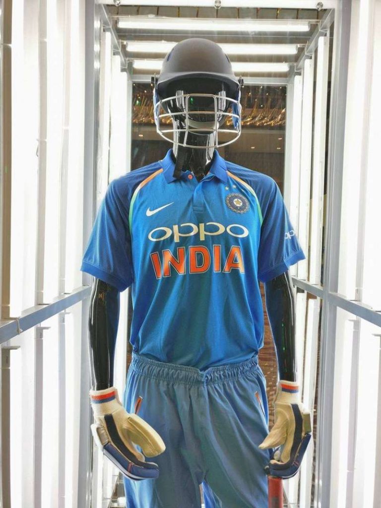 new team india jersey by oppo and BCCI