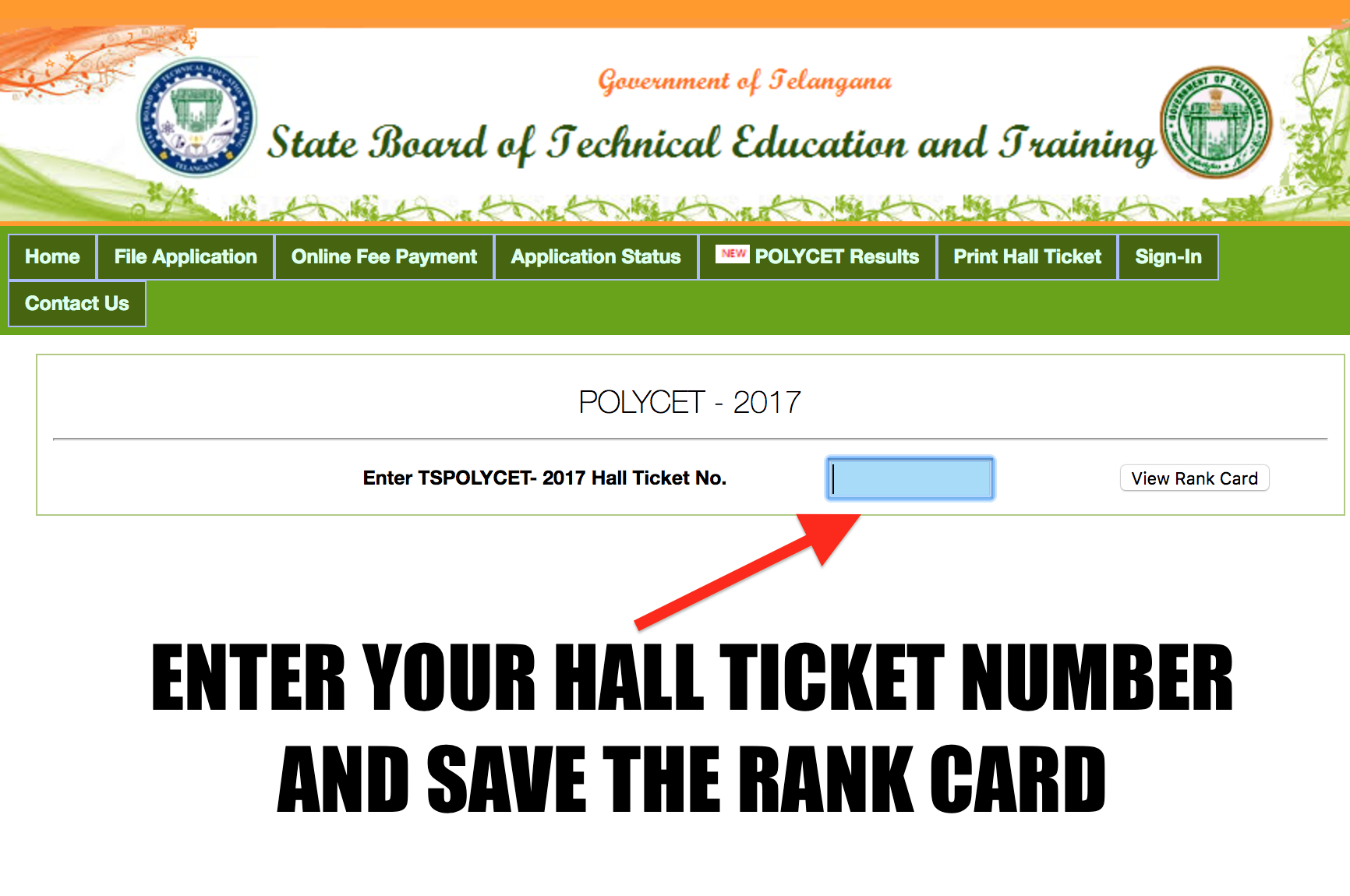 ts polycet results 2017