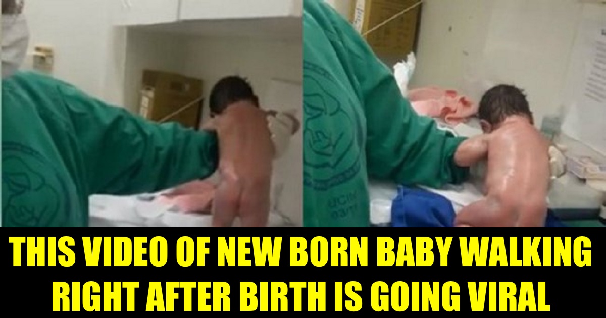 baby walk after birth