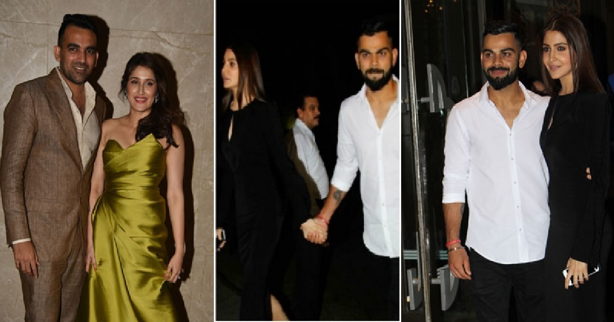 [Watch Video]: Lovebirds Virat Kohli And Anushka Sharma Enter Hand-In ...