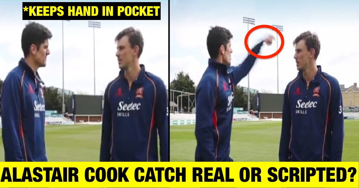 [WATCH VIDEO] Alastair Cook Takes A Stunning Reflex Catch And The Video ...