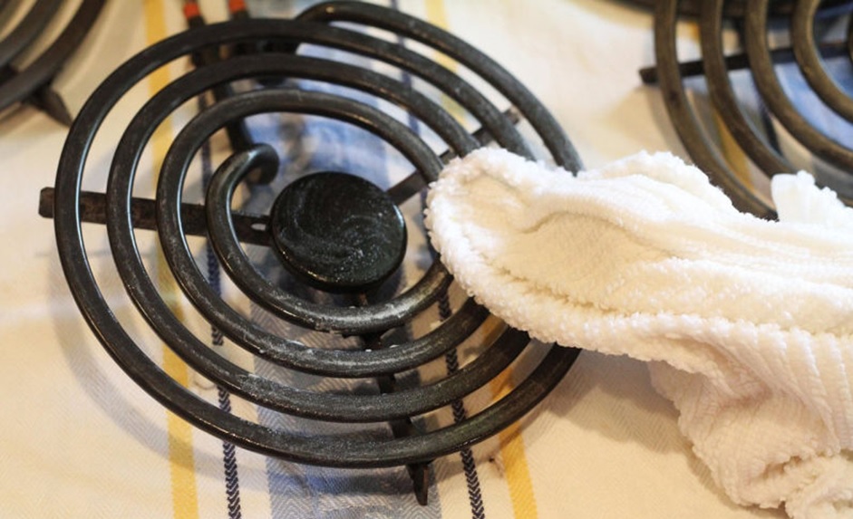 Stove Burners Cleaning