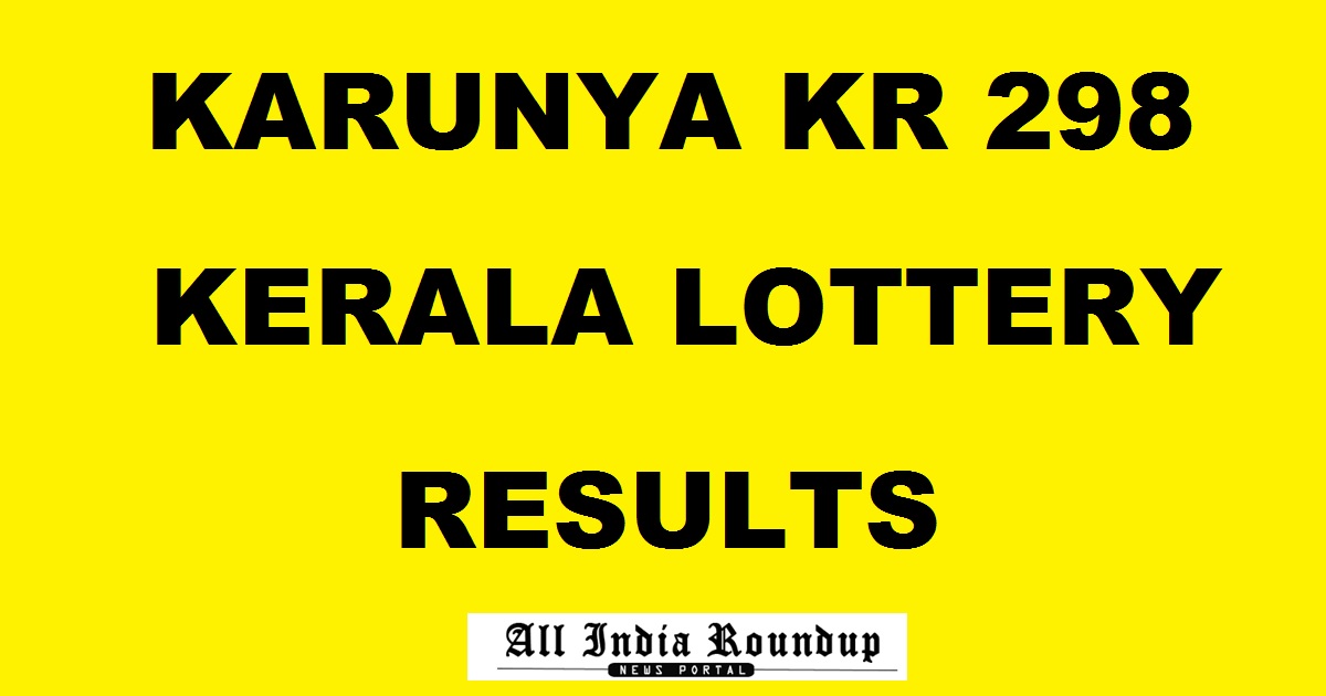 Karunya KR-298 Lottery Results