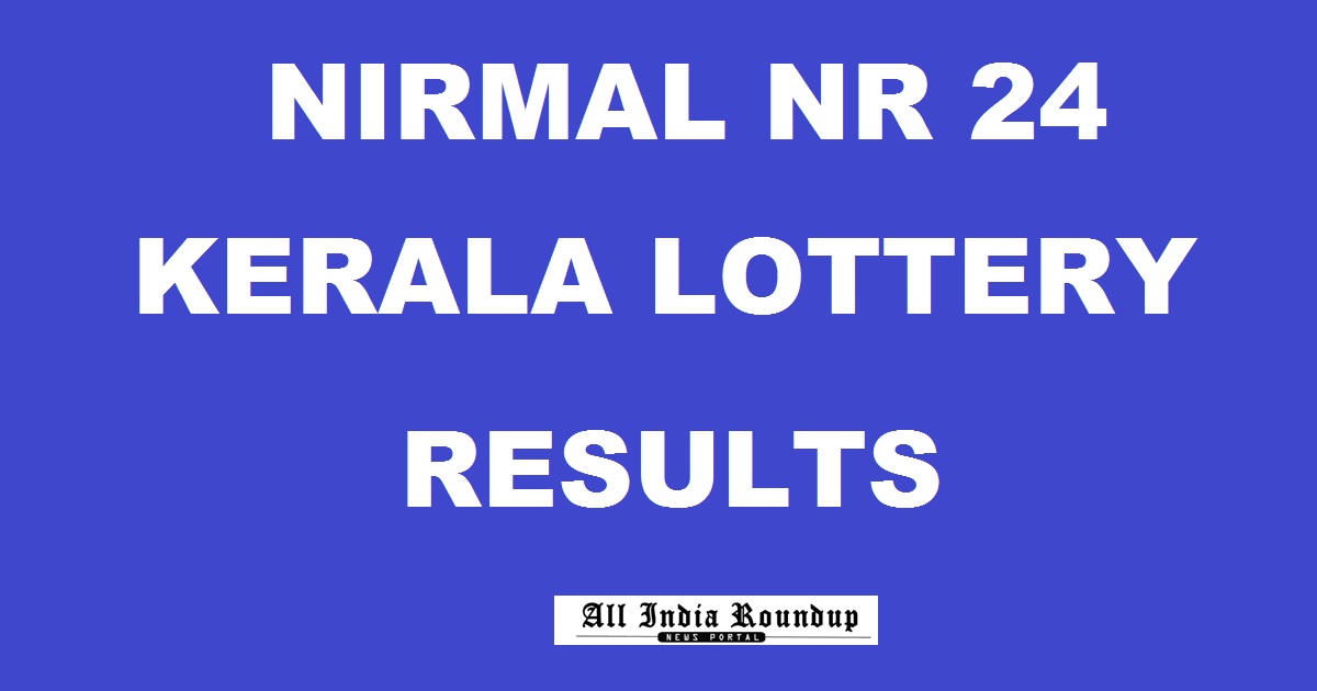Nirmal Lottery NR 24 Results