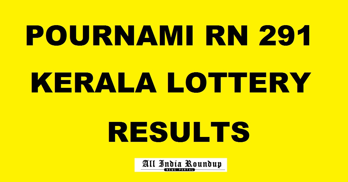 Pournami Lottery RN 291 Results