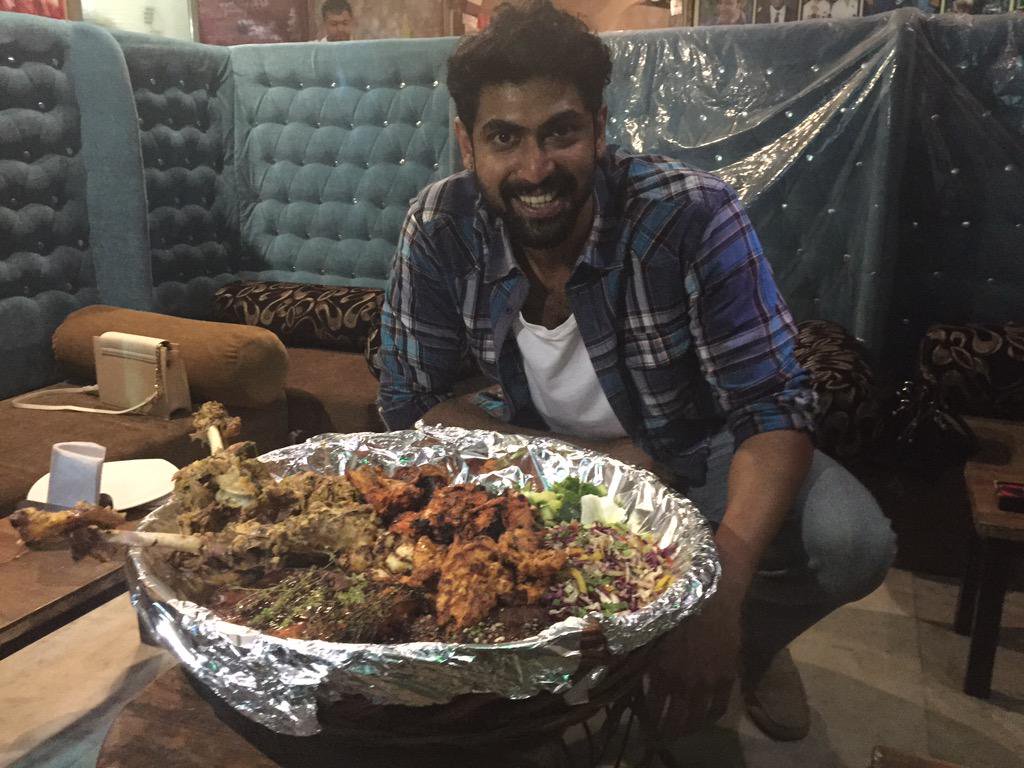 Prabhas and Rana Cheat Day Meal (15 biryanis)