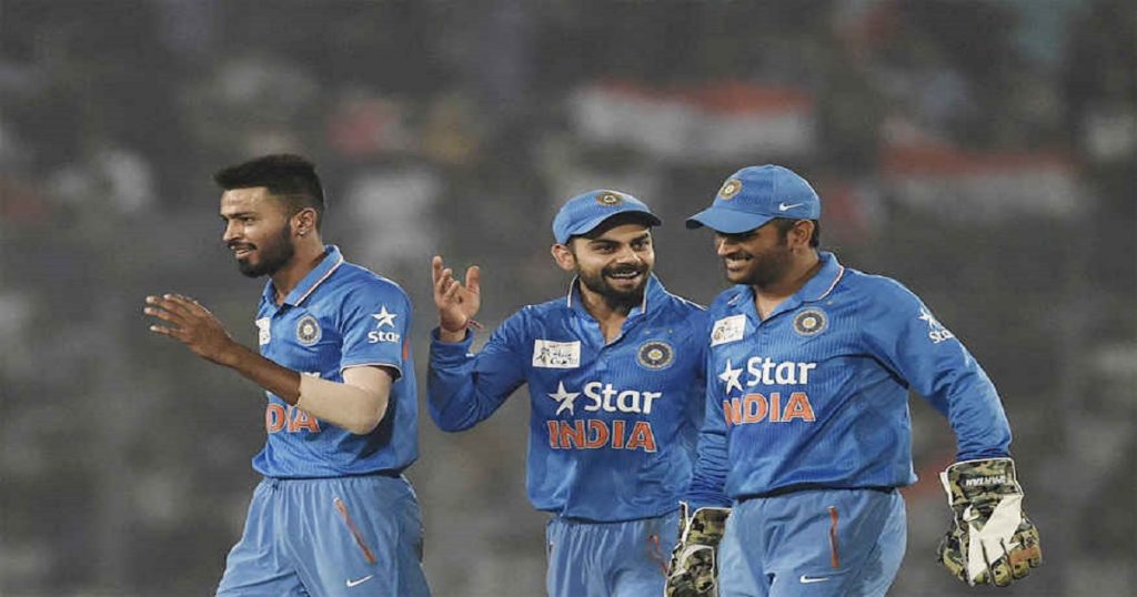 Hardik-Virat-and-Dhoni on middle order in team india