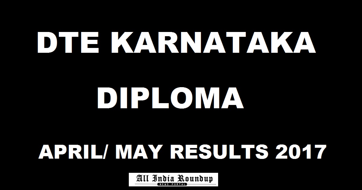 www.btekarlinx.net: DTE Karnataka Diploma Results April/ May 2017 Declared @ dte.kar.nic.in, Schools9.com