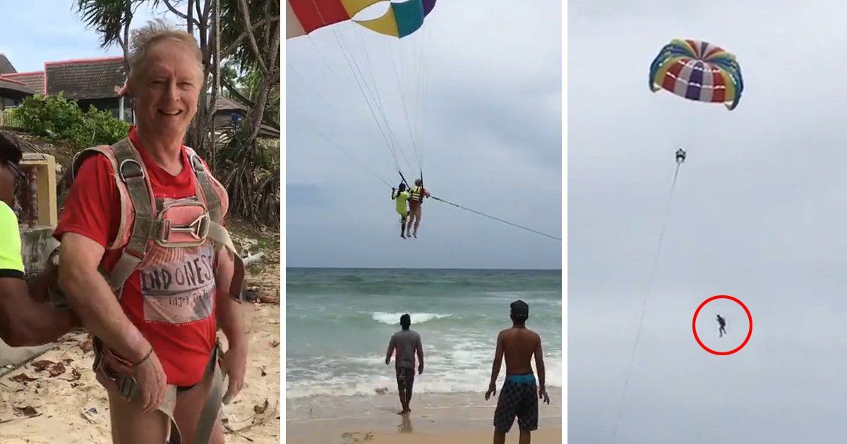 australian tourist dies in thailand parasailing