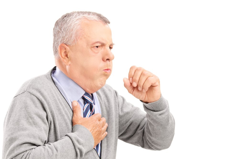 dry coughing