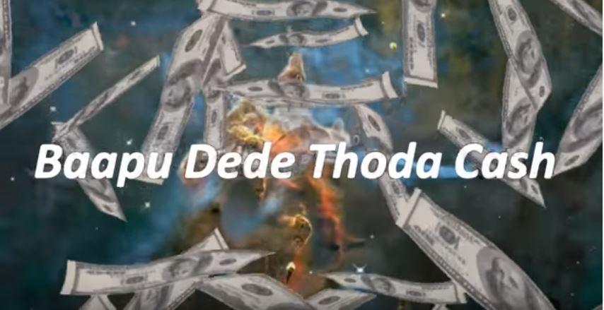 dhinchak pooja baapu dede thoda cash