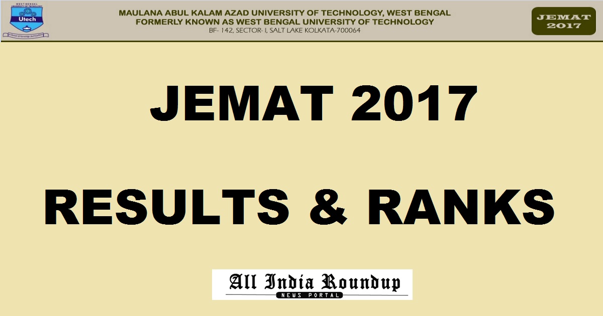 JEMAT Results 2017 To Be Declared Today @ jemat.eadmissions.net For Written Exam