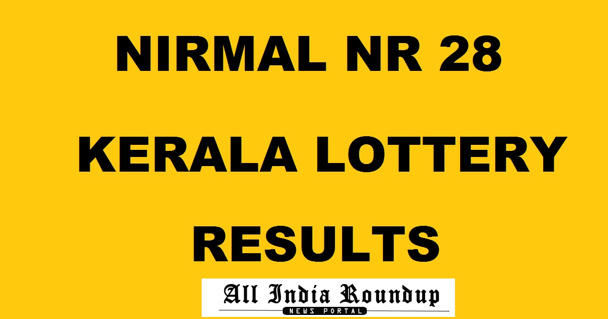 Nirmal NR 28 Lottery Results