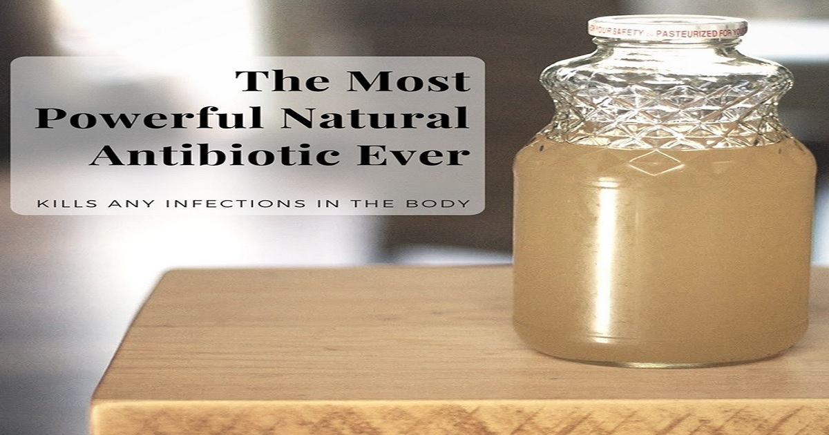 This Is The Most Powerful Natural Antibiotic Ever Kills Any Infections In The Body 