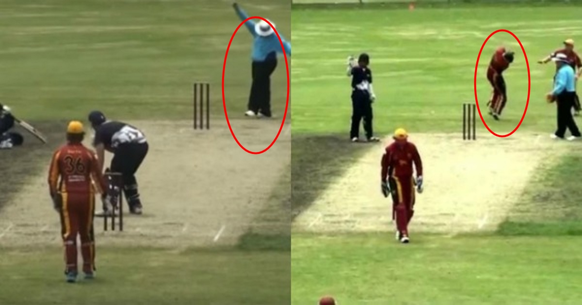 [WATCH VIDEO] Three Players Injured By One Ball In Bizarre Incident In