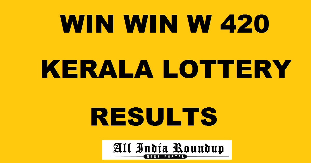 Win Win W 420 Lottery Results