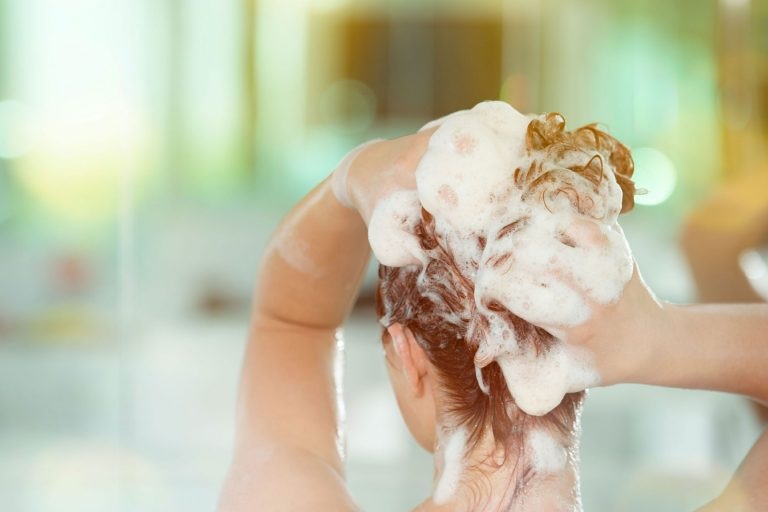 baking soda to your normal shampoo