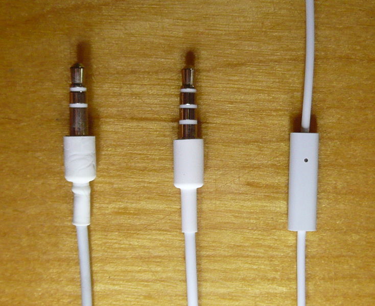 earphone jacks with two rings and three rings