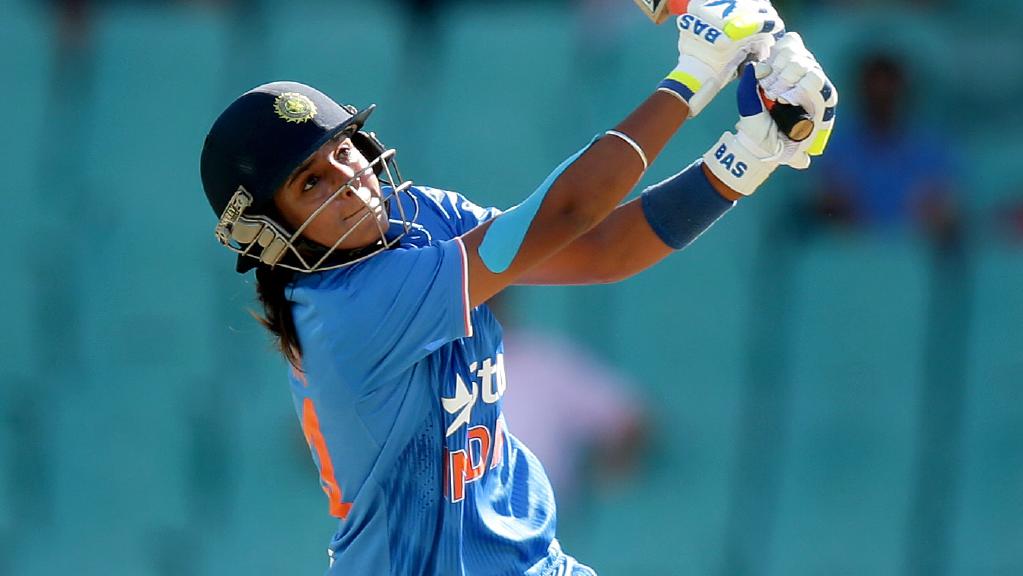 Harmanpreet hard-hitting skills