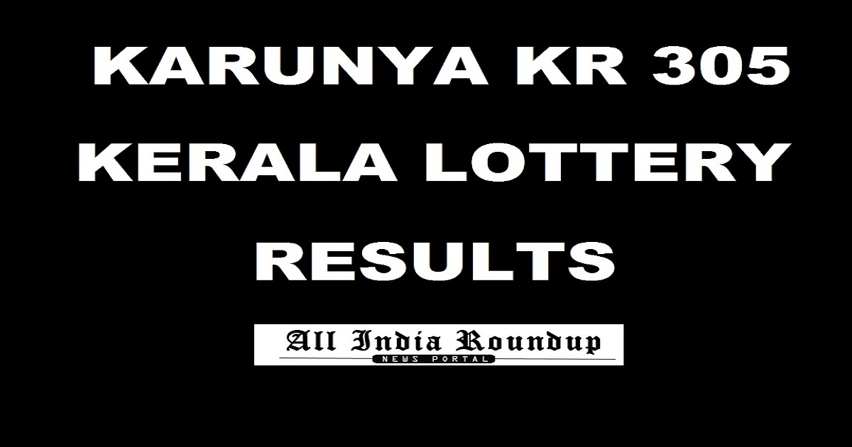 Karunya KR 305 Lottery Results