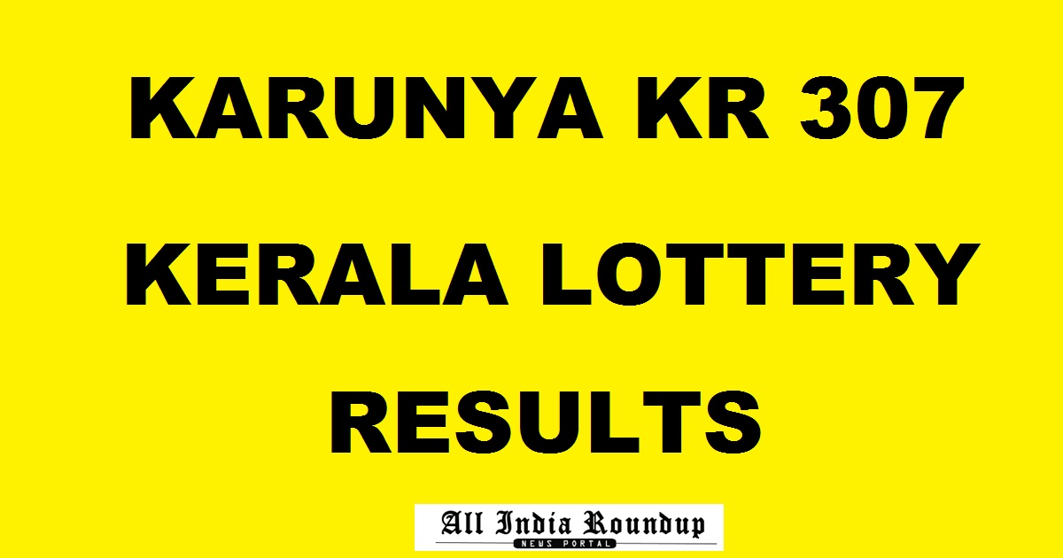 Karunya KR 307 Lottery Results