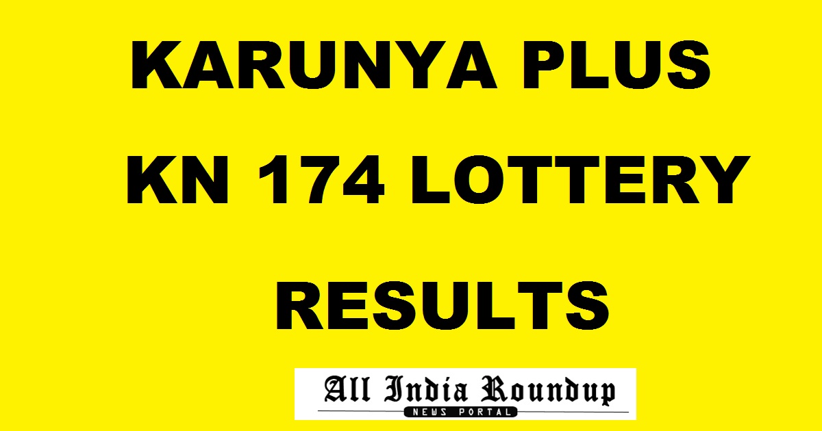 Karunya Plus KN 174 Lottery Results