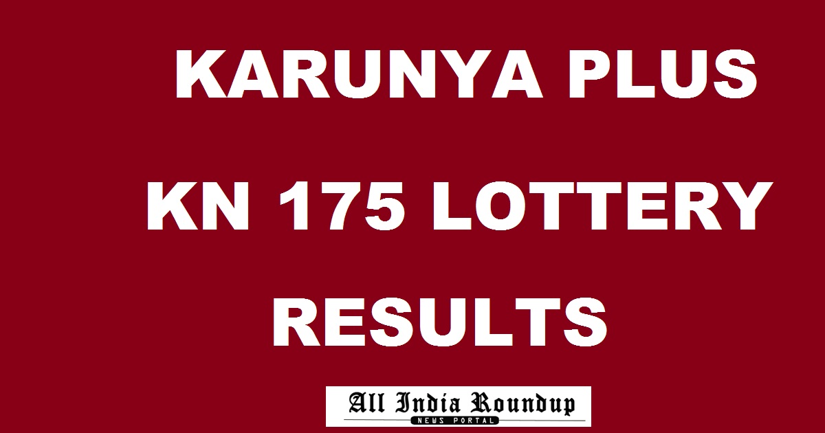 Karunya Plus KN 175 Results Live