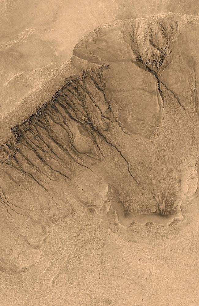 NASA photos of Mars