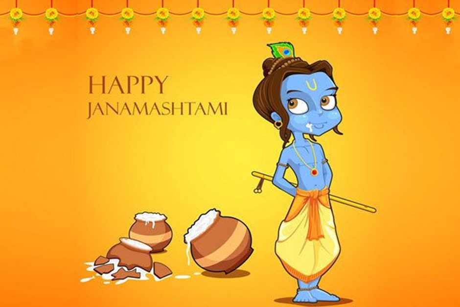 happy janmashtami images