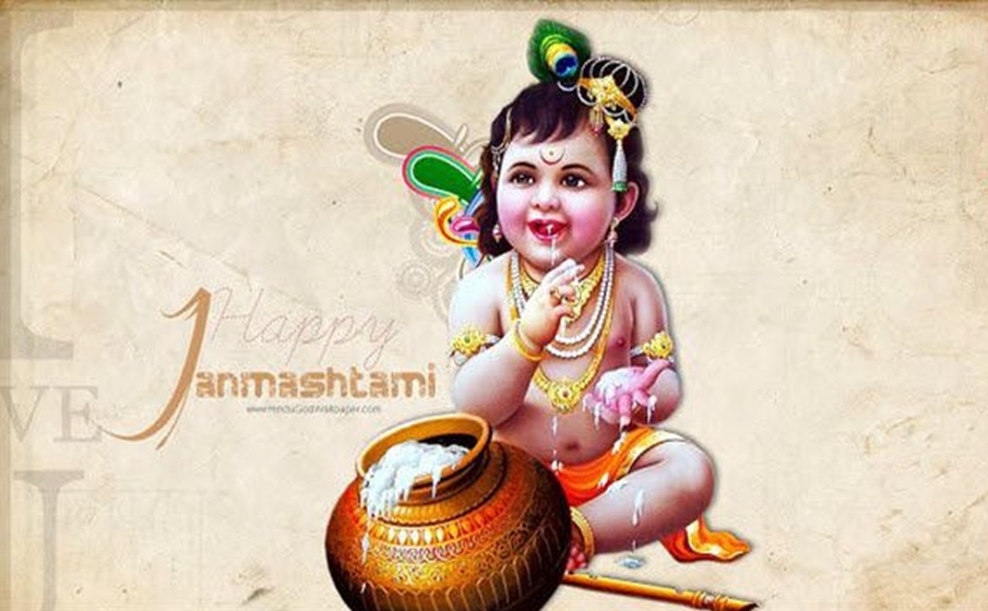 happy krishna janmashtami images