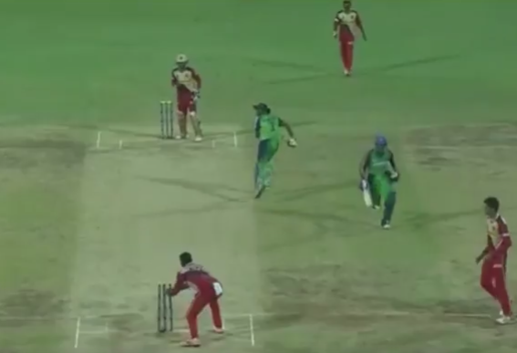 funny run out in TNPL