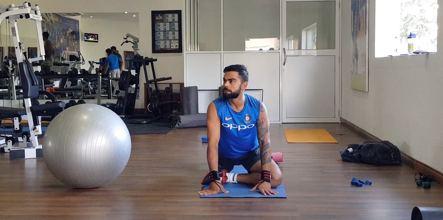 Virat Kohli work out