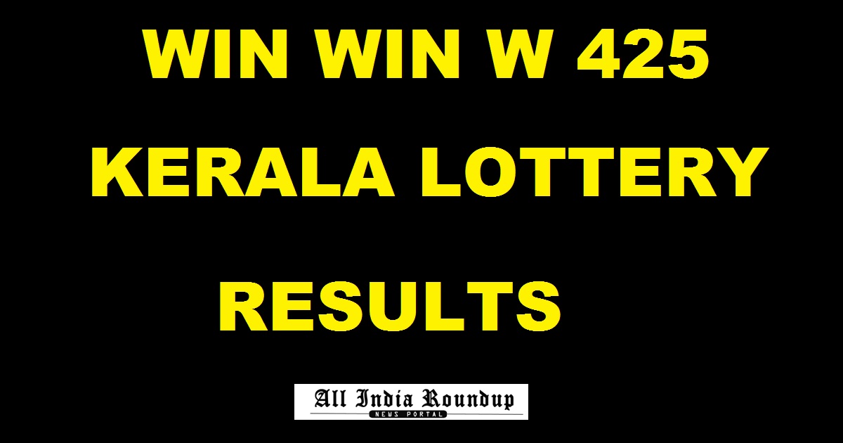Win Win Lottery W 425 Results