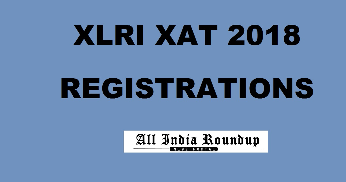 XAT 2018 Registration Application Process - XLR XAT Important Dates @ xatonline.in