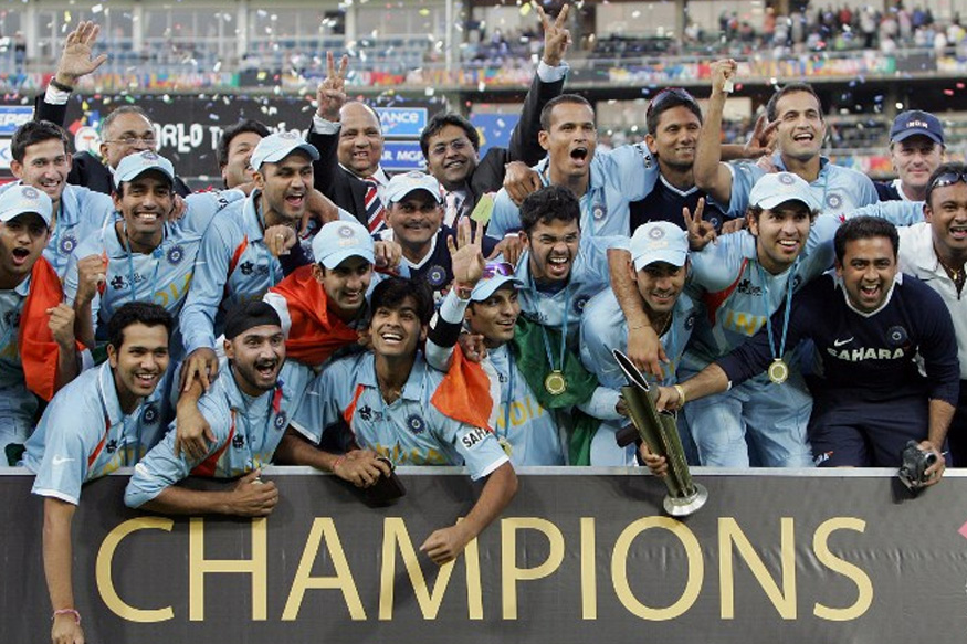 2007 T20 World Cup Champions Team India