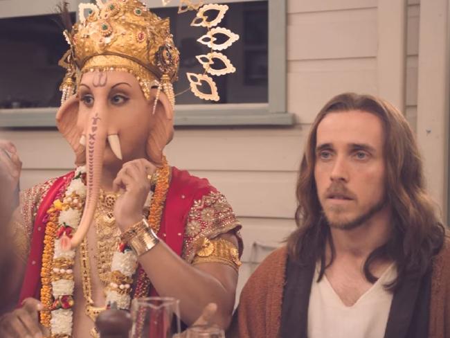This Australian Advt Depicting Lord Ganesha Feasting On 