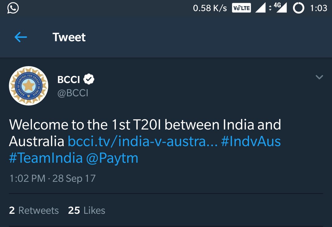 BCCI Twitter goof up