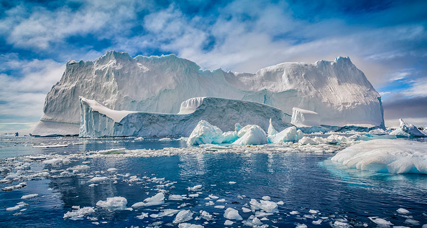 antarctic ice ships
