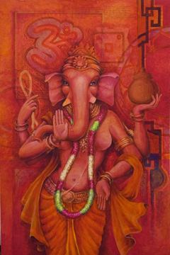 godess ganesha female form, vinayaki