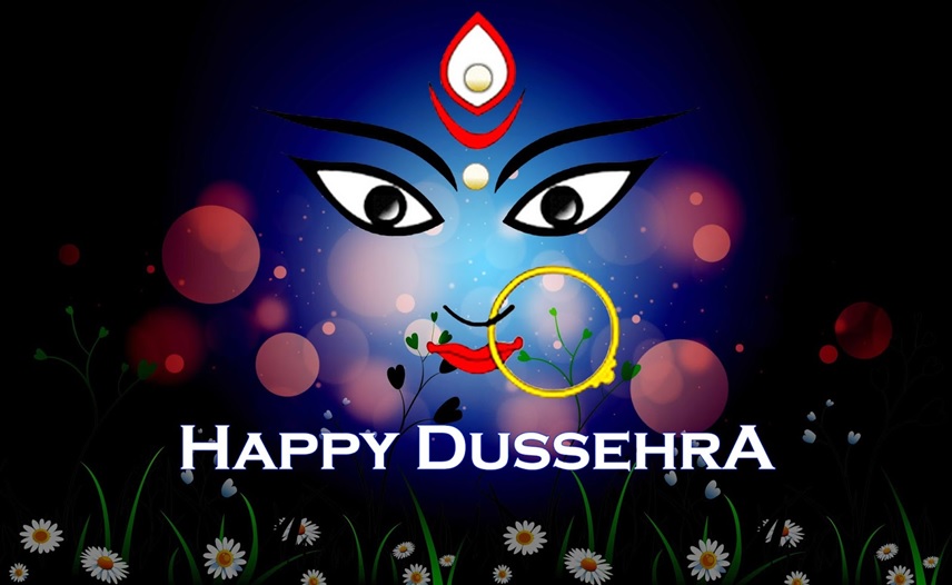 Happy Dussehra SMS Messages Greetings - Dasara 2017 Vijayadashami Quotes Shayari in Hindi Marathi