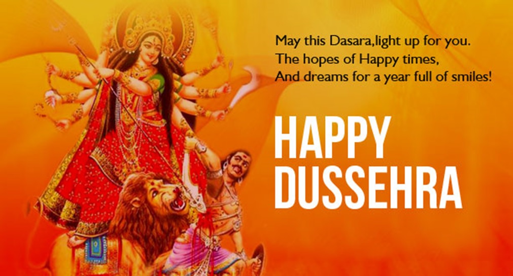 Happy Dusshera Wishes SMS Messages Greetings - Dasara (Vijayadashami) Quotes Status For FB & Whatsapp