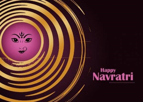 happy navratri 3d wallpapers