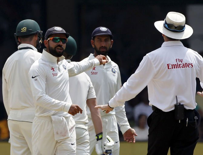 On-field Spat - New ICC Rules